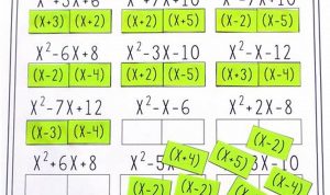 Factoring Polynomials Worksheet