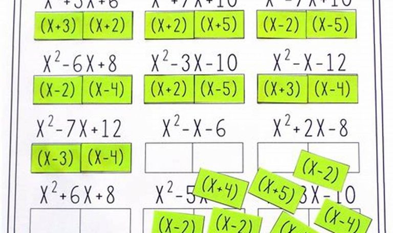 Mutations Worksheet Answer Key