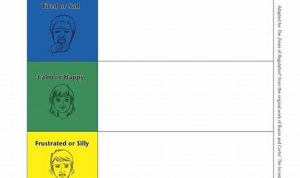 Zones Of Regulation Worksheets