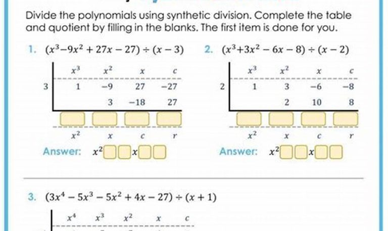 Special Right Triangles Worksheet