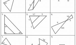 Similar Triangles Worksheet