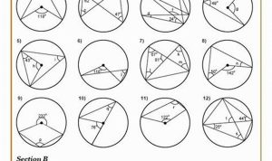 Inscribed Angles Worksheet