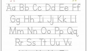 Free Printable Alphabet Tracing Book