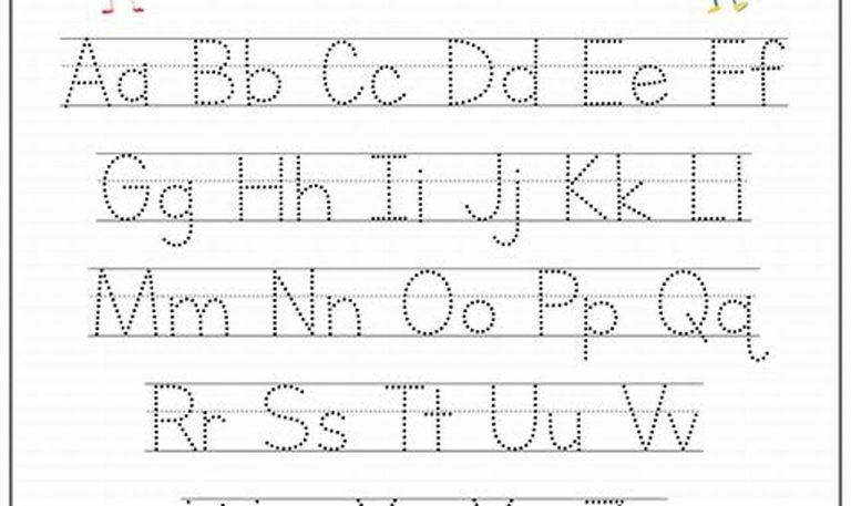 Free Printable Alphabet Tracing Book