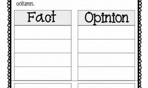 Fact And Opinion Worksheets 3rd Grade