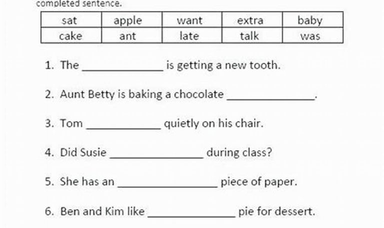 7th Grade Language Arts Worksheets