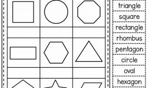 2d Shapes Worksheets For Grade 3