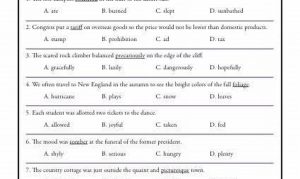 7th Grade Grade 7 Context Clues Worksheets