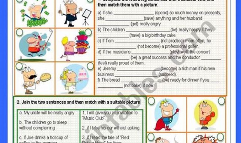 First Conditional Worksheet A2