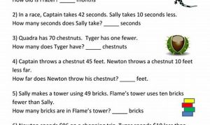 Subtraction Word Problems For Grade 2