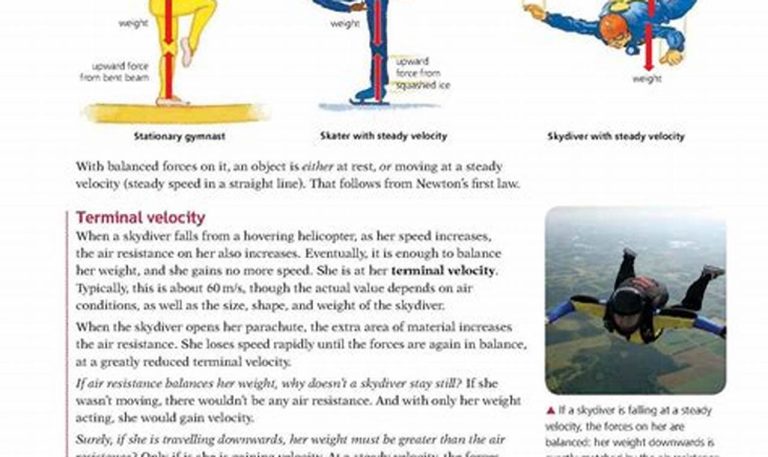 Igcse Physics Forces And Motion Worksheets