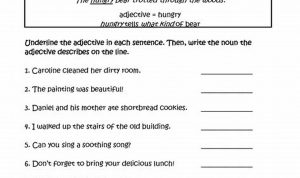 Adjectives Worksheets For Grade 7 With Answers