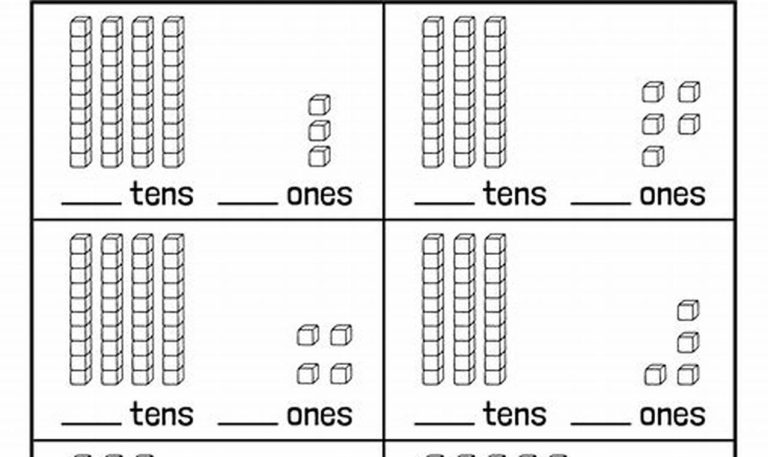 Place Value Worksheets 1st Grade