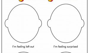 Feelings Worksheet Kindergarten