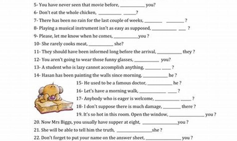 Live Worksheets Answer Key