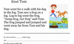 Year 1 Reading Comprehension Questions