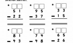 Subtraction With Regrouping Worksheets