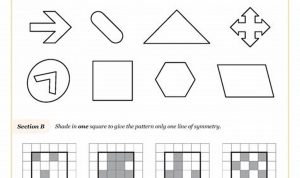 Lines Of Symmetry Worksheet Year 4