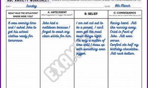 Abc Worksheets Cbt Examples