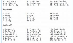 Year 8 Maths Worksheets With Answers