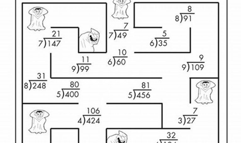 Fun Math Worksheets For 4th Grade