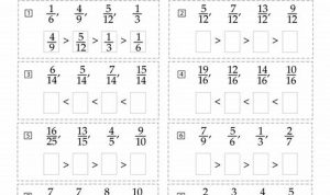 Worksheet 5th Grade Ordering Fractions Worksheet