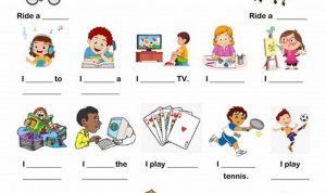 Free Time Activities Worksheets