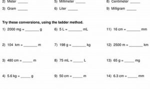 Metric Conversion Worksheet 1 Answer Key Unit Conversion Practice Problems With Answers