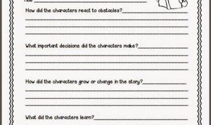 Identifying Theme Worksheets 4th Grade