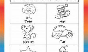 Printable Sr Kg English Worksheets