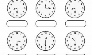 Telling Time Worksheets 2nd Grade