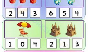 Counting Numbers 1-5 Worksheets