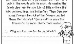 Grade 2 Reading Comprehension Worksheets For 2nd Grade