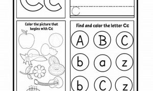 Phonics Letter C Worksheets For Kindergarten