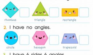 2d Shapes Worksheets For Grade 1