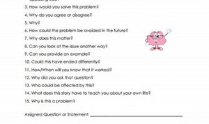 Critical Thinking Worksheets For 2nd Grade