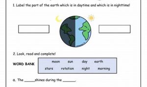 Day And Night Worksheets For Grade 1