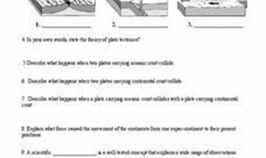 Plate Tectonics Worksheet 6th Grade