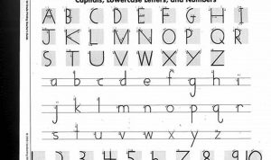 Handwriting Without Tears Printables Free