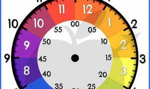 Clock Printable For Teaching