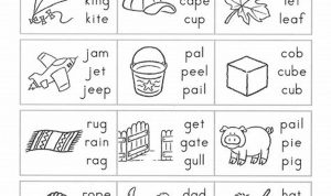 Short Vowel Worksheets 1st Grade