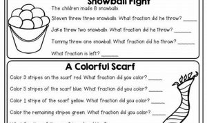 Fractions Word Problems Worksheets Grade 4