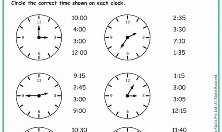 3rd Grade Clock Worksheets Grade 3