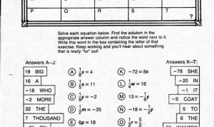 Did You Hear About The Worksheet Answers