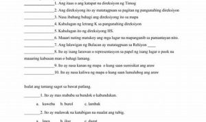 Araling Panlipunan Grade 3 Worksheets