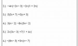 Grade 9 Algebraic Expressions Worksheets With Answers