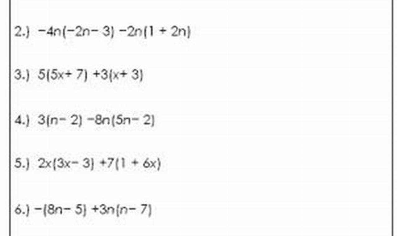 Inverse Operations Worksheets Multiplication And Division