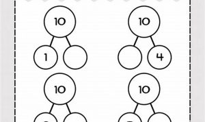 Number Bonds To 10 Worksheet Free