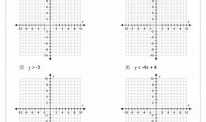 Graphing Inequalities Worksheet