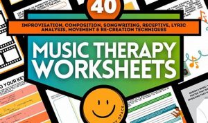 Music Therapy Worksheets